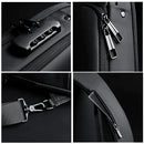 UrbanShield™ - Bolso Cruzado Antirrobo Impermeable Con Usb