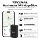 Tecinal™ - Rastreador GPS Magnético
