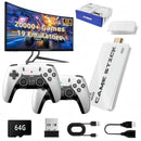 Vídeo Game Portátil Retrô© 4K HD -  40.000 Jogos + (2 Controles de Brinde)