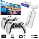 Vídeo Game Portátil Retrô© 4K HD -  40.000 Jogos + (2 Controles de Brinde)