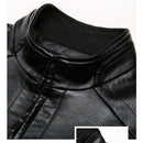 Jaqueta de Couro Masculina - Michigan Style